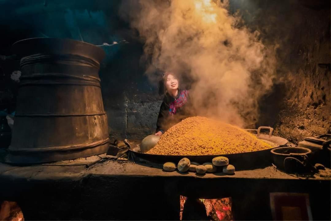 Flower Hmong Homestay バクハ エクステリア 写真