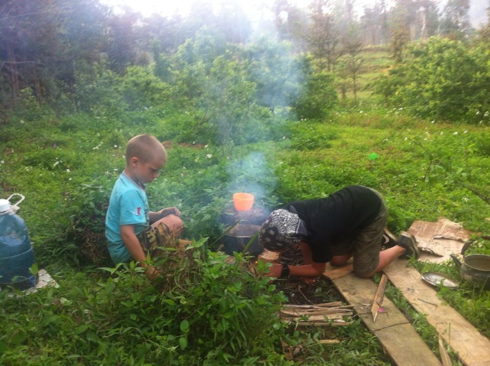 Flower Hmong Homestay バクハ エクステリア 写真
